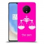 מאזניים כיסוי מגן קשיח בעיצוב אישי עם השם שלך ל OnePlus 7T יחידה אחת סקרין מובייל