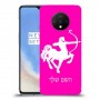 קשת כיסוי מגן קשיח בעיצוב אישי עם השם שלך ל OnePlus 7T יחידה אחת סקרין מובייל