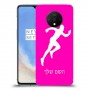 רץ כיסוי מגן קשיח בעיצוב אישי עם השם שלך ל OnePlus 7T יחידה אחת סקרין מובייל