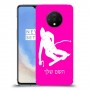 סקִי כיסוי מגן קשיח בעיצוב אישי עם השם שלך ל OnePlus 7T יחידה אחת סקרין מובייל