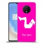 אימון ספורט - אישה כיסוי מגן קשיח בעיצוב אישי עם השם שלך ל OnePlus 7T יחידה אחת סקרין מובייל