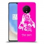 סנטה קלאוס כיסוי מגן קשיח בעיצוב אישי עם השם שלך ל OnePlus 7T יחידה אחת סקרין מובייל