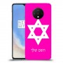 מגן דוד - ישראל כיסוי מגן קשיח בעיצוב אישי עם השם שלך ל OnePlus 7T יחידה אחת סקרין מובייל