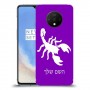 עקרב כיסוי מגן קשיח בעיצוב אישי עם השם שלך ל OnePlus 7T יחידה אחת סקרין מובייל