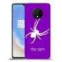 עכביש כיסוי מגן קשיח בעיצוב אישי עם השם שלך ל OnePlus 7T יחידה אחת סקרין מובייל