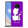 אישה אהבה כיסוי מגן קשיח בעיצוב אישי עם השם שלך ל OnePlus 7T יחידה אחת סקרין מובייל
