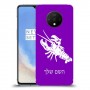 סרטן כיסוי מגן קשיח בעיצוב אישי עם השם שלך ל OnePlus 7T יחידה אחת סקרין מובייל