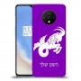 גדי כיסוי מגן קשיח בעיצוב אישי עם השם שלך ל OnePlus 7T יחידה אחת סקרין מובייל