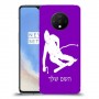 סקִי כיסוי מגן קשיח בעיצוב אישי עם השם שלך ל OnePlus 7T יחידה אחת סקרין מובייל