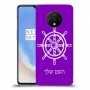 הגה - קפטן - ים כיסוי מגן קשיח בעיצוב אישי עם השם שלך ל OnePlus 7T יחידה אחת סקרין מובייל