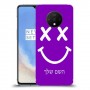 סמיילי כיסוי מגן קשיח בעיצוב אישי עם השם שלך ל OnePlus 7T יחידה אחת סקרין מובייל