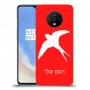 ציפור לבלוע כיסוי מגן קשיח בעיצוב אישי עם השם שלך ל OnePlus 7T יחידה אחת סקרין מובייל
