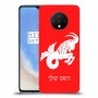 גדי כיסוי מגן קשיח בעיצוב אישי עם השם שלך ל OnePlus 7T יחידה אחת סקרין מובייל