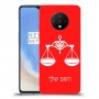 מאזניים כיסוי מגן קשיח בעיצוב אישי עם השם שלך ל OnePlus 7T יחידה אחת סקרין מובייל