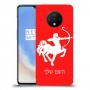 קשת כיסוי מגן קשיח בעיצוב אישי עם השם שלך ל OnePlus 7T יחידה אחת סקרין מובייל