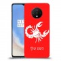 עקרב כיסוי מגן קשיח בעיצוב אישי עם השם שלך ל OnePlus 7T יחידה אחת סקרין מובייל