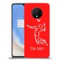 שחקן כדורעף כיסוי מגן קשיח בעיצוב אישי עם השם שלך ל OnePlus 7T יחידה אחת סקרין מובייל