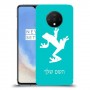 צפרדע טרופית כיסוי מגן קשיח בעיצוב אישי עם השם שלך ל OnePlus 7T יחידה אחת סקרין מובייל