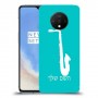 סקספון כיסוי מגן קשיח בעיצוב אישי עם השם שלך ל OnePlus 7T יחידה אחת סקרין מובייל