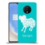 טלה כיסוי מגן קשיח בעיצוב אישי עם השם שלך ל OnePlus 7T יחידה אחת סקרין מובייל