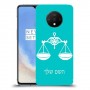 מאזניים כיסוי מגן קשיח בעיצוב אישי עם השם שלך ל OnePlus 7T יחידה אחת סקרין מובייל