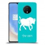 שור כיסוי מגן קשיח בעיצוב אישי עם השם שלך ל OnePlus 7T יחידה אחת סקרין מובייל
