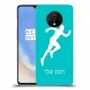 רץ כיסוי מגן קשיח בעיצוב אישי עם השם שלך ל OnePlus 7T יחידה אחת סקרין מובייל