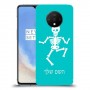 שלד כיסוי מגן קשיח בעיצוב אישי עם השם שלך ל OnePlus 7T יחידה אחת סקרין מובייל