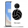 כדורעף - כדור כיסוי מגן קשיח בעיצוב אישי עם השם שלך ל OnePlus 7T יחידה אחת סקרין מובייל