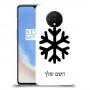 שלג כיסוי מגן קשיח בעיצוב אישי עם השם שלך ל OnePlus 7T יחידה אחת סקרין מובייל