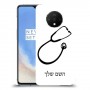 רופא סטטוסקופ כיסוי מגן קשיח בעיצוב אישי עם השם שלך ל OnePlus 7T יחידה אחת סקרין מובייל