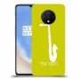 סקספון כיסוי מגן קשיח בעיצוב אישי עם השם שלך ל OnePlus 7T יחידה אחת סקרין מובייל