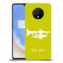 חצוצרה כיסוי מגן קשיח בעיצוב אישי עם השם שלך ל OnePlus 7T יחידה אחת סקרין מובייל