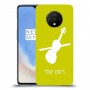 כינור כיסוי מגן קשיח בעיצוב אישי עם השם שלך ל OnePlus 7T יחידה אחת סקרין מובייל