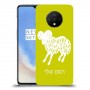 טלה כיסוי מגן קשיח בעיצוב אישי עם השם שלך ל OnePlus 7T יחידה אחת סקרין מובייל