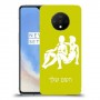 תאומים כיסוי מגן קשיח בעיצוב אישי עם השם שלך ל OnePlus 7T יחידה אחת סקרין מובייל