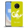עקרב כיסוי מגן קשיח בעיצוב אישי עם השם שלך ל OnePlus 7T יחידה אחת סקרין מובייל