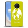 עולם כיסוי מגן קשיח בעיצוב אישי עם השם שלך ל OnePlus 7T יחידה אחת סקרין מובייל