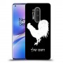 תרנגול כיסוי מגן קשיח בעיצוב אישי עם השם שלך ל OnePlus 8 Pro יחידה אחת סקרין מובייל