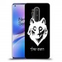 זאב כיסוי מגן קשיח בעיצוב אישי עם השם שלך ל OnePlus 8 Pro יחידה אחת סקרין מובייל