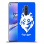 זאב כיסוי מגן קשיח בעיצוב אישי עם השם שלך ל OnePlus 8 Pro יחידה אחת סקרין מובייל