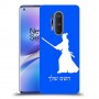 סמוראי כיסוי מגן קשיח בעיצוב אישי עם השם שלך ל OnePlus 8 Pro יחידה אחת סקרין מובייל