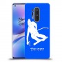 סקִי כיסוי מגן קשיח בעיצוב אישי עם השם שלך ל OnePlus 8 Pro יחידה אחת סקרין מובייל