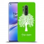 עץ כיסוי מגן קשיח בעיצוב אישי עם השם שלך ל OnePlus 8 Pro יחידה אחת סקרין מובייל