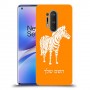 זברה כיסוי מגן קשיח בעיצוב אישי עם השם שלך ל OnePlus 8 Pro יחידה אחת סקרין מובייל