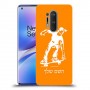 ילד סקייטבורד כיסוי מגן קשיח בעיצוב אישי עם השם שלך ל OnePlus 8 Pro יחידה אחת סקרין מובייל