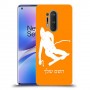 סקִי כיסוי מגן קשיח בעיצוב אישי עם השם שלך ל OnePlus 8 Pro יחידה אחת סקרין מובייל