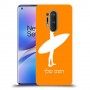 גלישה כיסוי מגן קשיח בעיצוב אישי עם השם שלך ל OnePlus 8 Pro יחידה אחת סקרין מובייל