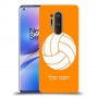 כדורעף - כדור כיסוי מגן קשיח בעיצוב אישי עם השם שלך ל OnePlus 8 Pro יחידה אחת סקרין מובייל