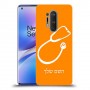 רופא סטטוסקופ כיסוי מגן קשיח בעיצוב אישי עם השם שלך ל OnePlus 8 Pro יחידה אחת סקרין מובייל